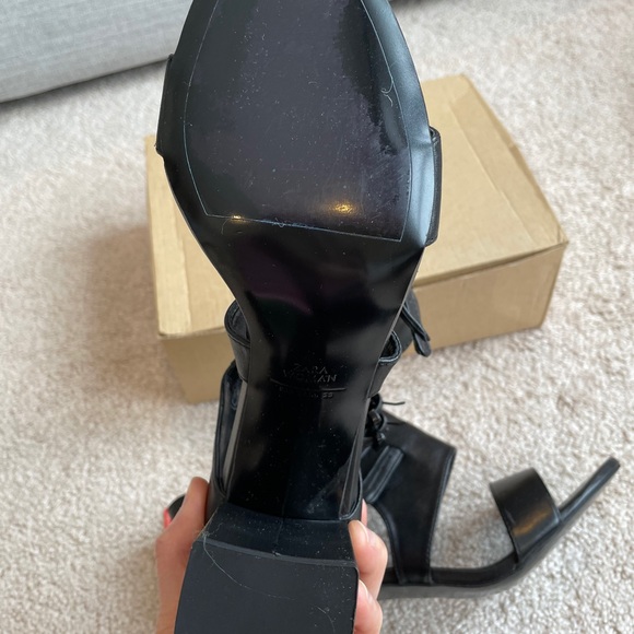 Zara black heels nwt size 9 - Picture 6 of 6